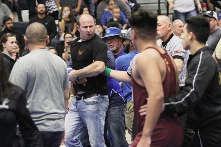 Wrestling sectionals in Safford