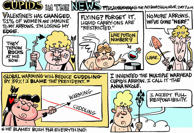 Cupids in the news