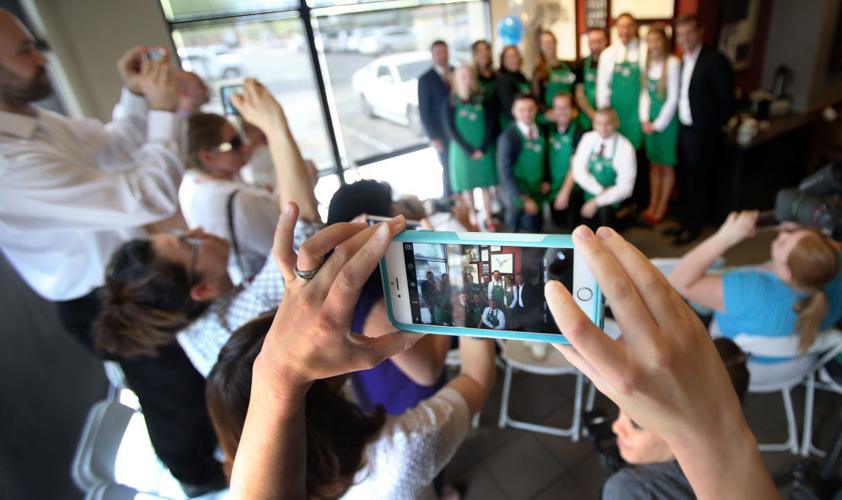 Starbucks military family store