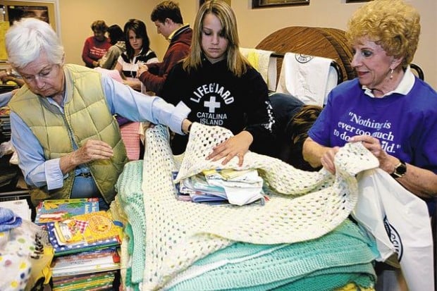 Layettes for needy moms  