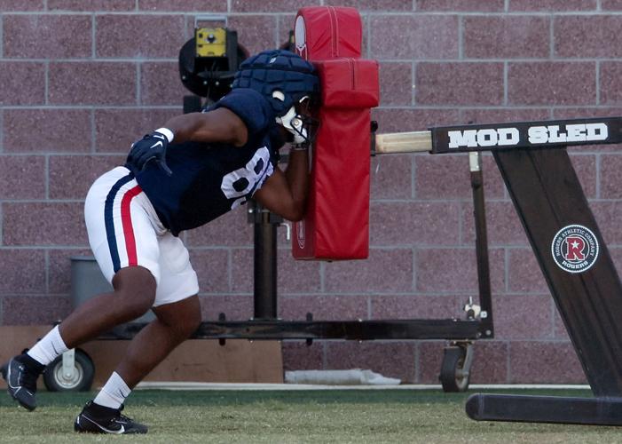 Arizona football practice