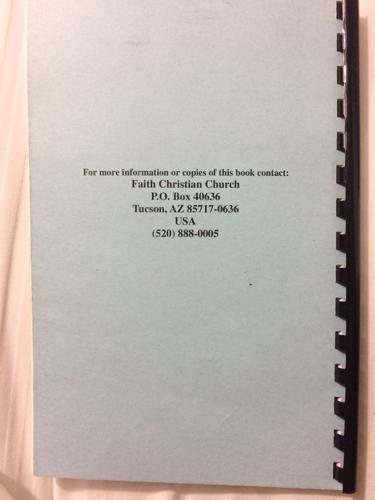 NM church provides Tucson contact info