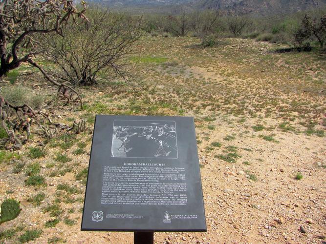 Prehistoric ball court