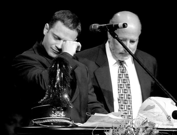 Songs, loving laughs for soldier Sam  
