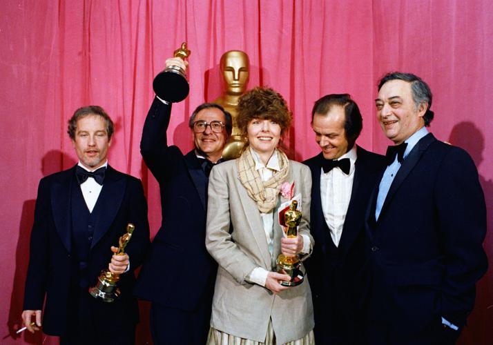 Charles H. Joffe, Jack Rollins, Richard Dreyfuss, Diane Keaton, Jack Nicholson