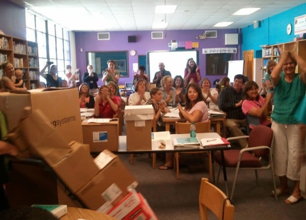 Campaign helps meet classroom needs    