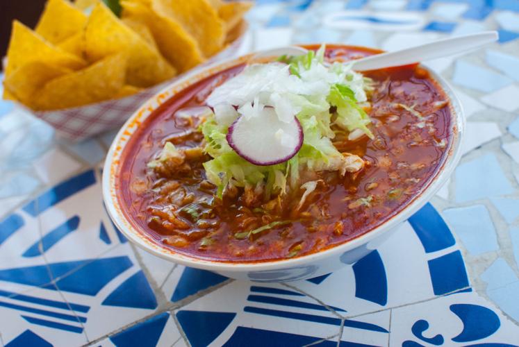 Posole at Birrieria Guadalajara
