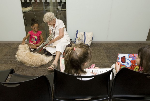 Read to a Dog program gives literacy a boost    