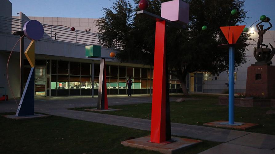 Jewish Community Center, sculptures