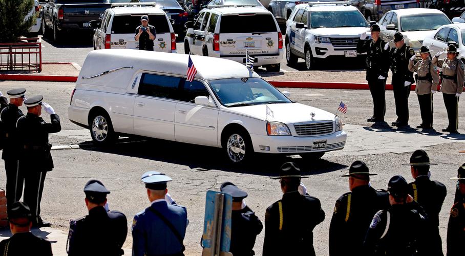 Funeral for slain Nogales Police officer Jesus Cordova