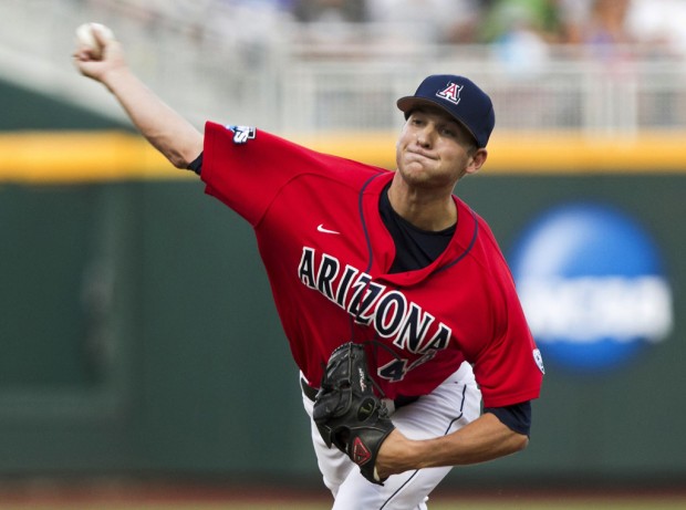 College World Series: Arizona 4, UCLA 0: Quiet Wade silences UCLA    