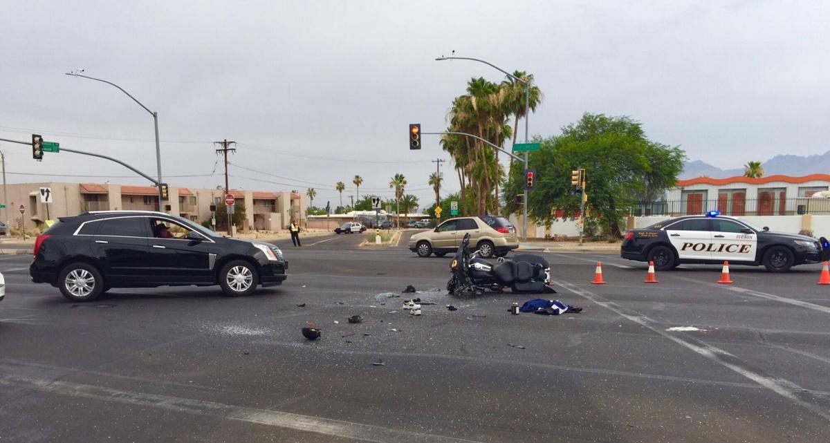 Motorcyclist seriously injured in crash on Tucson's east side