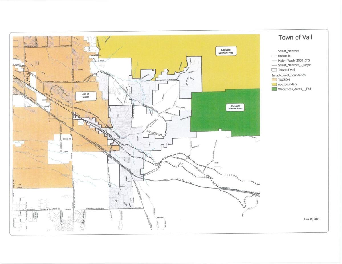 Proposed Vail incorporation boundaries
