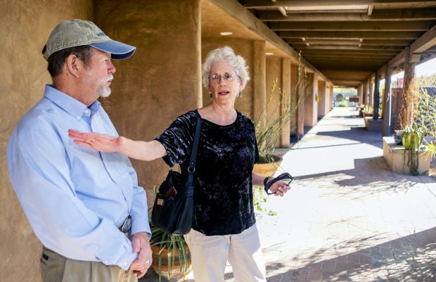 Suzie and Todd Horst at Tohono Chul Park