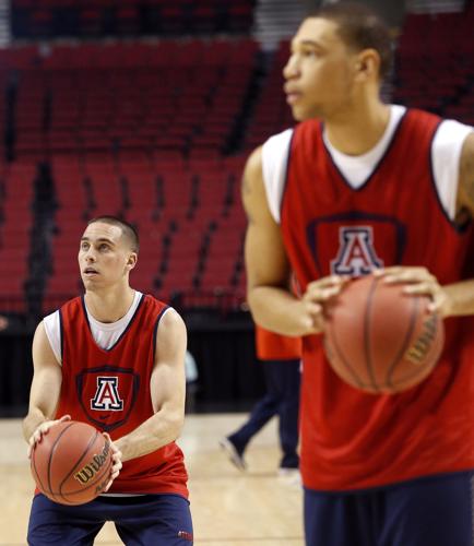 Arizona Wildcats basketball practice