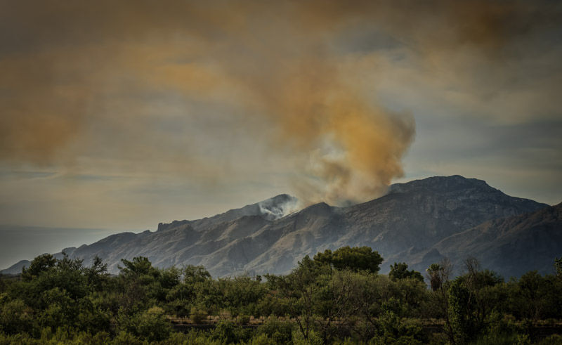 Reader photos: Finger Rock fire