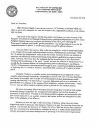 Read for yourself: Mattis' resignation letter