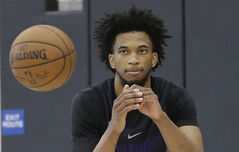 Kings Workout Bagley III Basketball