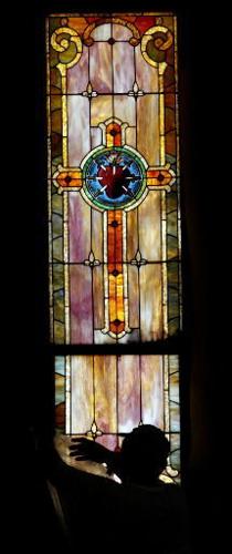 Santa Cruz Church window