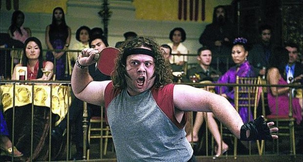 Pingpong farce is only so-so, scoring laughs haphazardly  