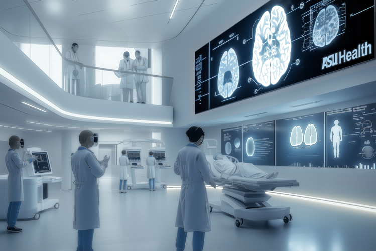 Rendering of ASU medical school