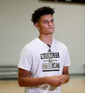 Josh Green at McDonald's media day