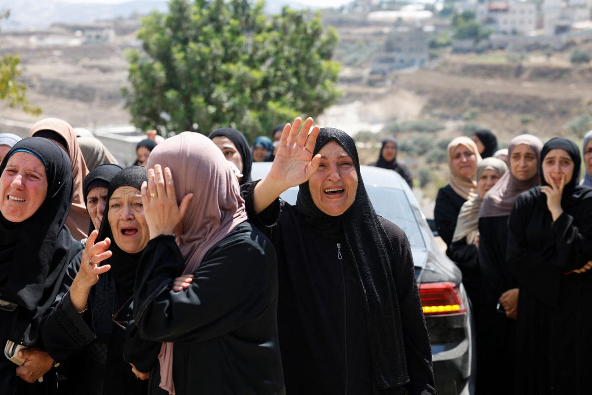 Two Palestinians killed, Israeli stabbed as West Bank settler violence flares