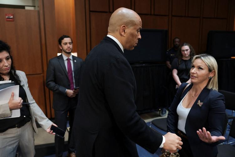 U.S. Senate Judiciary Committee vote on nomination of Acting Attorney General Blanche to be attorney general, in Washington
