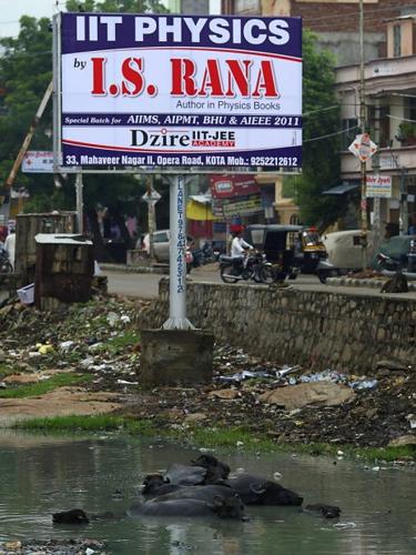 Indian cram-school town redraws lines of success   