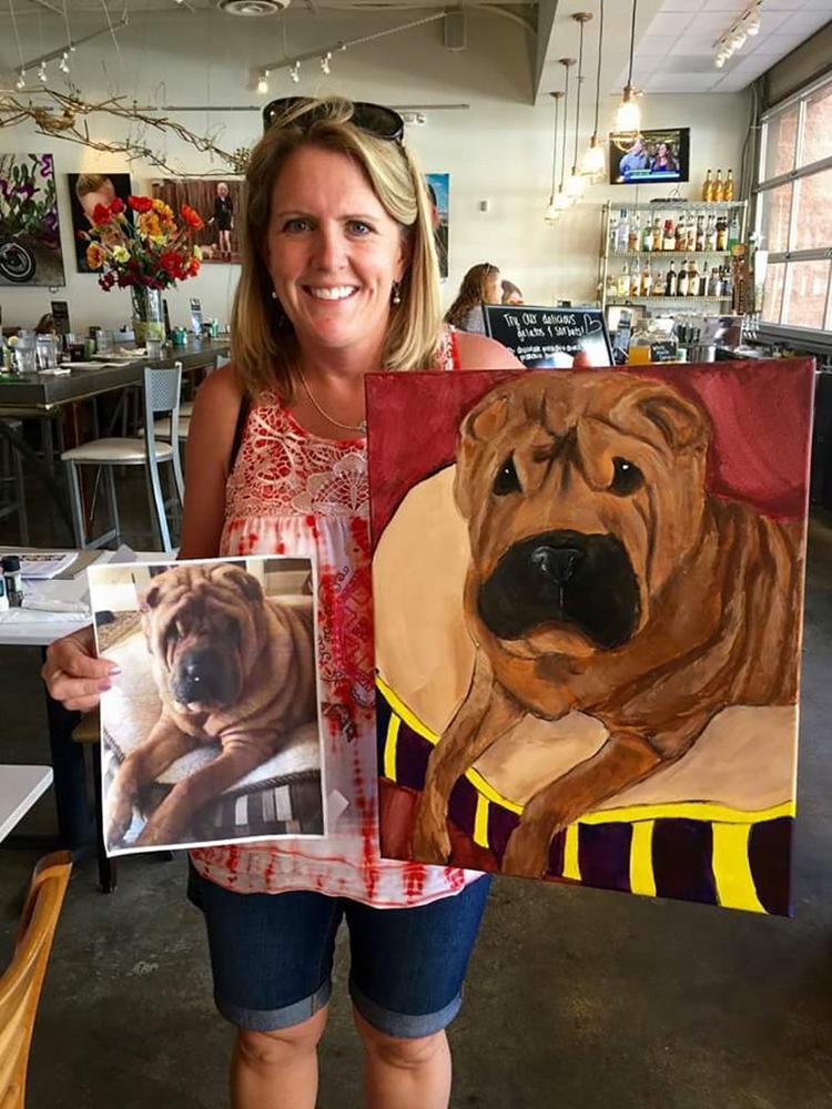Unleash your inner artist with your friends while you