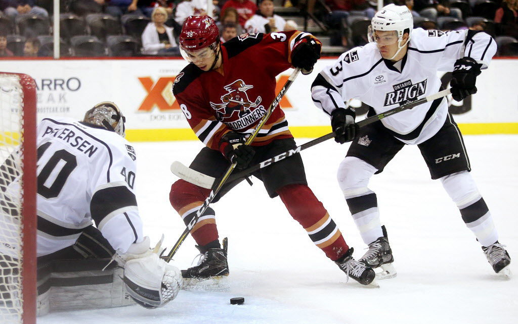 Ontario Reign vs. Tucson Roadrunners AHL hockey