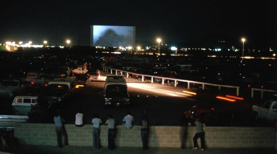 Tucson 5 Drive-In, Century Park 16 movie theaters (le)