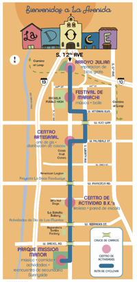 Cyclovia por primera vez en la Avenida Doce