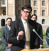 Democratic primary candidate for Arizona Governor Steve Farley