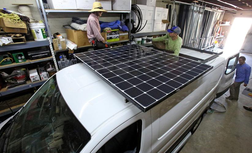 Loft solar van