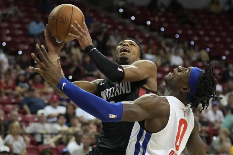 Trail Blazers Pistons Basketball