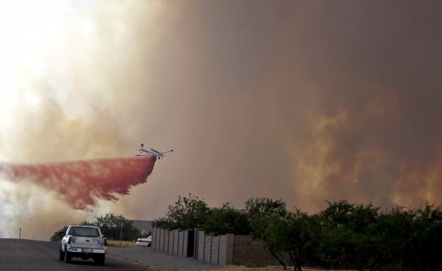 Monument Fire continues to burn