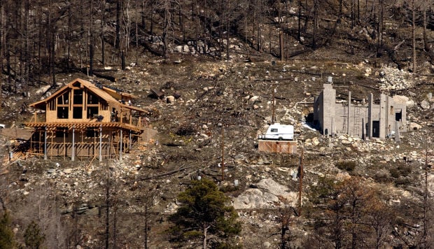 The Aspen Fire in 2003