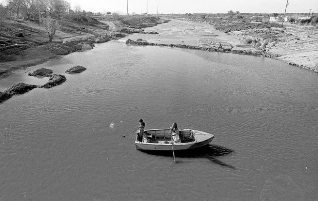 Tucson Time Capsule: Instant lake, circa 1978  
