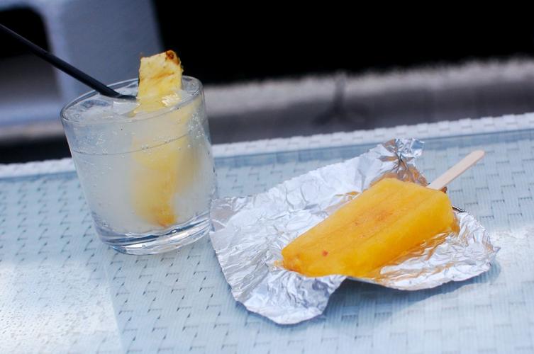 Libations at Aquadec