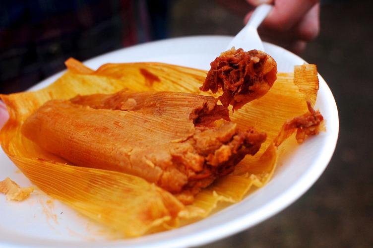 Beef tamale