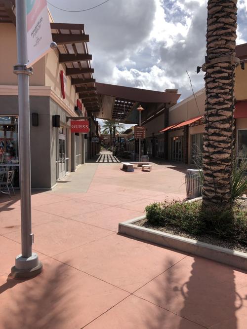 Stores of the Las Vegas South Premium Outlets Editorial