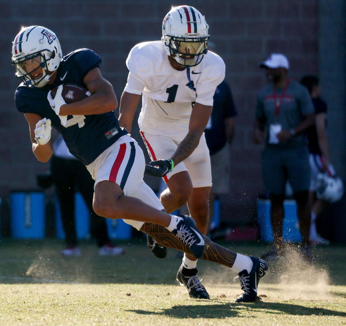 Arizona football practice