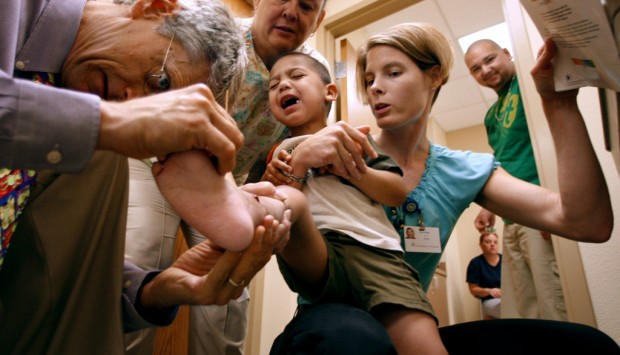 Kids are single focus of multilevel clinic   