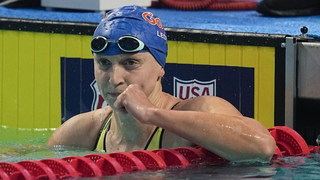 Swimming great Ledecky talking of sticking around for LA Games