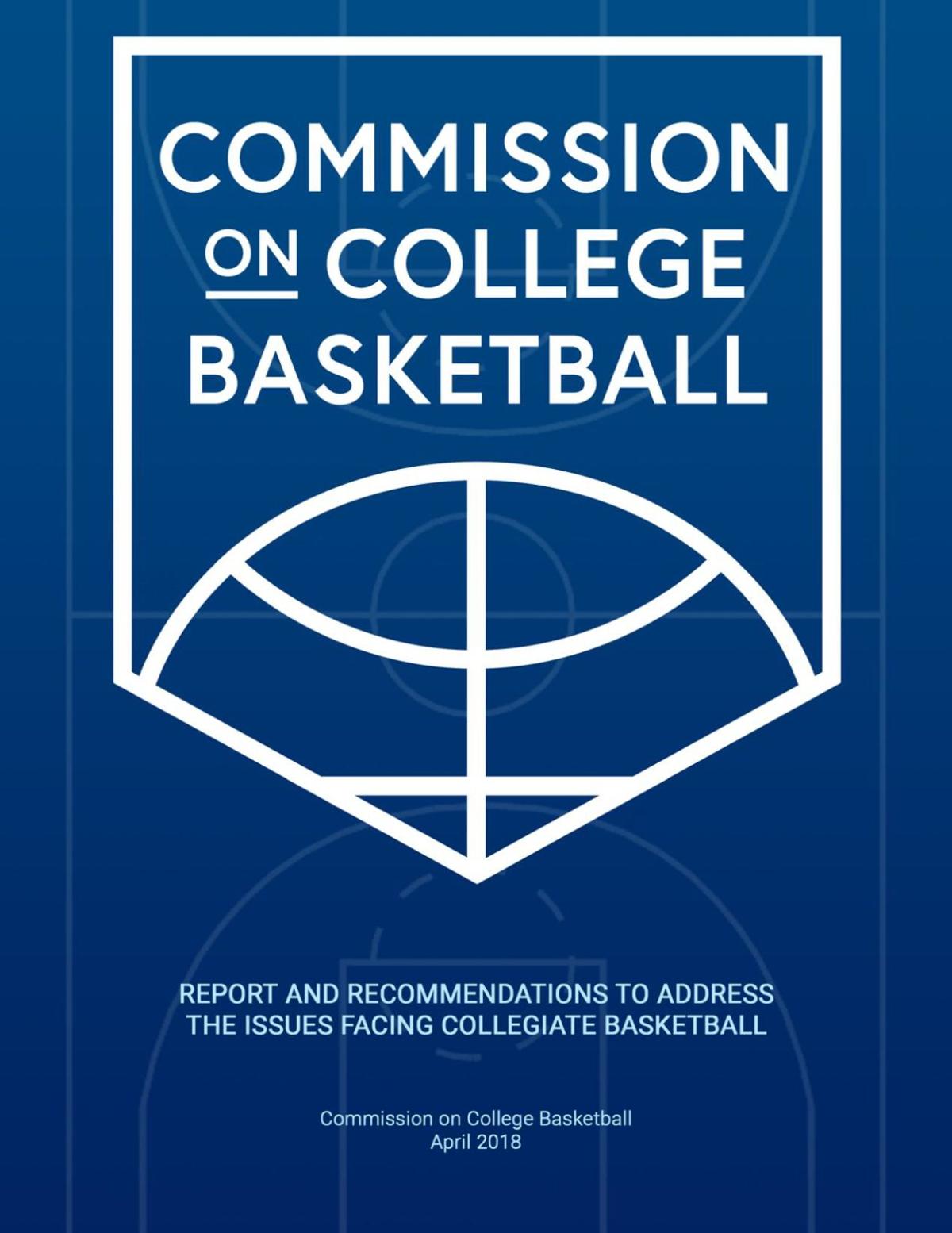 NCAA commission college basketball report