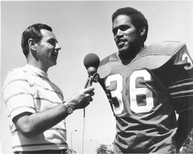 O.J. Simpson TBN obit with Van Miller during first training camp 1969