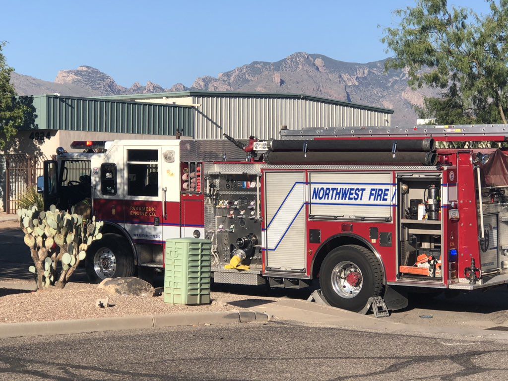 HAZMAT incident under control by fire crews on Tucson's west side