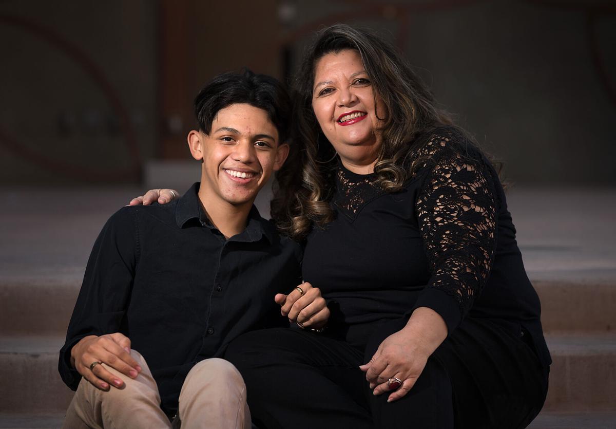 Miguel "Mikey" Barrios (le)