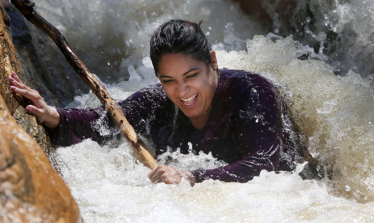 Fun in the monsoon runoff